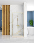 Kabina Prysznicowa Narożna REA Rapid Swing Złota