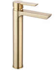 Bateria Umywalkowa REA ARGUS ZŁOTA SZCZOTKOWANA GOLD BRUSH Wysoka
