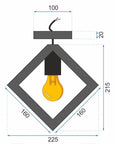 Lampa Denver 180979D