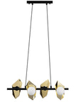 Lampa Sufitowa Wisząca App1412-cp Czarno/złota 4