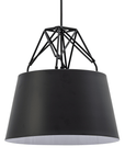 Lampa Sufitowa Wisząca Metalowa APP422-1CP Czarna 7