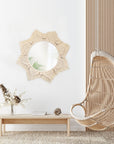 Lustro Ścienne Boho 53cm 322048 7