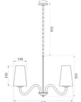 Lampa Wisząca Vintage APP720-3CP