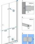 Moduł kabiny FOLD N2 100 Chrome