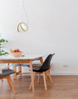 Lampa wisząca APP1088-1CP Złota