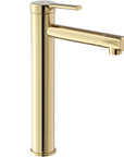 Bateria Umywalkowa REA PIXEL ZŁOTA GOLD Wysoka
