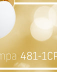Lampa Sufitowa Wisząca Akrylowa Kula APP481-1CP Biała