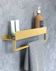 Półka łazienkowa wannowa SF01 45cm złota szczotkowana