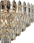 Lampa Wisząca Z Kryształami G057-cp 50cm Złota 2