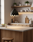 Lampa Sufitowa Wisząca Metalowa APP338-1CP Czarna 5