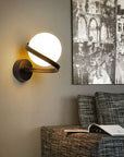 LAMPA ŚCIENNA KINKIET APP1209-1W Czarny