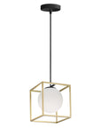 Lampa Wisząca APP1165-1CP GOLD WHITE