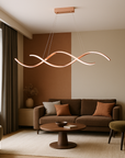 Lampa Wisząca Sufitowa Led Lhj021-cp Jasne Różowe Złoto 3