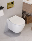 Stelaż zestaw podtynkowy do mis WC z przyciskiem F Gold