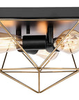 Lampa sufitowa plafon APP1094-3C Złota 2