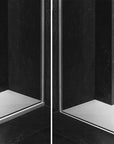 Brodzik prysznicowy Bazalt Long Black 80x120