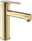 Bateria Umywalkowa REA PIXEL Złota Gold Niska