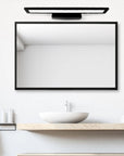 KINKIET ŁAZIENKOWY LED 60CM APP840-1W FLAT BLACK