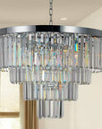 Lampa kryształowa wisząca APP1534-8CPR Chrom 6
