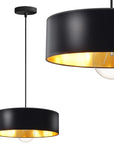 Lampa Wisząca APP1333-1CP BLACK GOLD