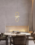 Lampa Wisząca Led Lhj091-1cp Gold 5