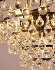 Lampa kryształowa wisząca APP1621-3CP Gold 5