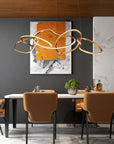 Lampa Wisząca LED APP1054-CP
