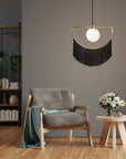 LAMPA SUFITOWA WISZĄCA APP968 Złota 6