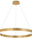 Lampa Wisząca Led Lhj051-cp1 C Złota Szczotkowana 1