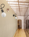 Lampa Kinkiet Ścienny Metalowy Loft PARADISE 392199 Czarna 4