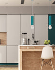 Lampa wisząca OSTI A APP108-1CP Niebieska
