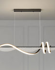 Lampa Wisząca Led Lhj041-cp 100 Cm Czarna 2