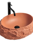 Umywalka nablatowa Rea Mika Terracotta 2