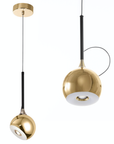 Lampa Sufitowa Wisząca Led G086-1cp Złota 1