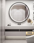 Lustro Ścienne Led 50cm Mmj Black 5