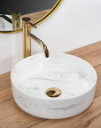 Umywalka nablatowa Rea Sami Nature Marble