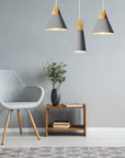 Lampa sufitowa SCANDI SET CPR Szara
