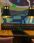 Lampa sufitowa ASTI C Czarna