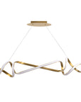 Lampa Wisząca Led App1777-cp Złota 1