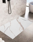 Brodzik prysznicowy Bazalt CARRARA WHITE 80x100