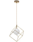 Lampa Wisząca APP1210-1CP Złota 2
