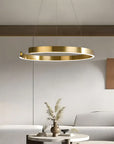 Lampa Wisząca Led Lhj053-cp1 C Złota Szczotkowana 60cm 4