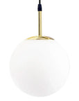 Lampa Ścienna Kinkiet Szklana Kula APP653-1W Złota 6
