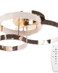 Lampa Sufitowa Nowoczesna Led G003-c Złota 1
