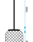 Lampa Wisząca Boho APP1424-1CP