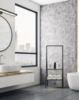 KINKIET ŁAZIENKOWY LED 60CM APP840-1W FLAT BLACK