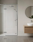 Drzwi prysznicowe Rea Atlas 120 Chrome lewe 2