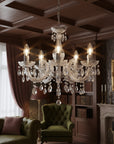 Lampa Sufitowa Wisząca Ebt001-5cp Transparent 4