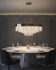 Lampa sufitowa wisząca APP1786-16CP 60 cm Chrom 5
