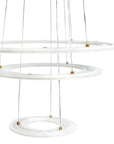 Lampa Sufitowa Wisząca Led G041-3cp Szczotkowane Złoto 4
